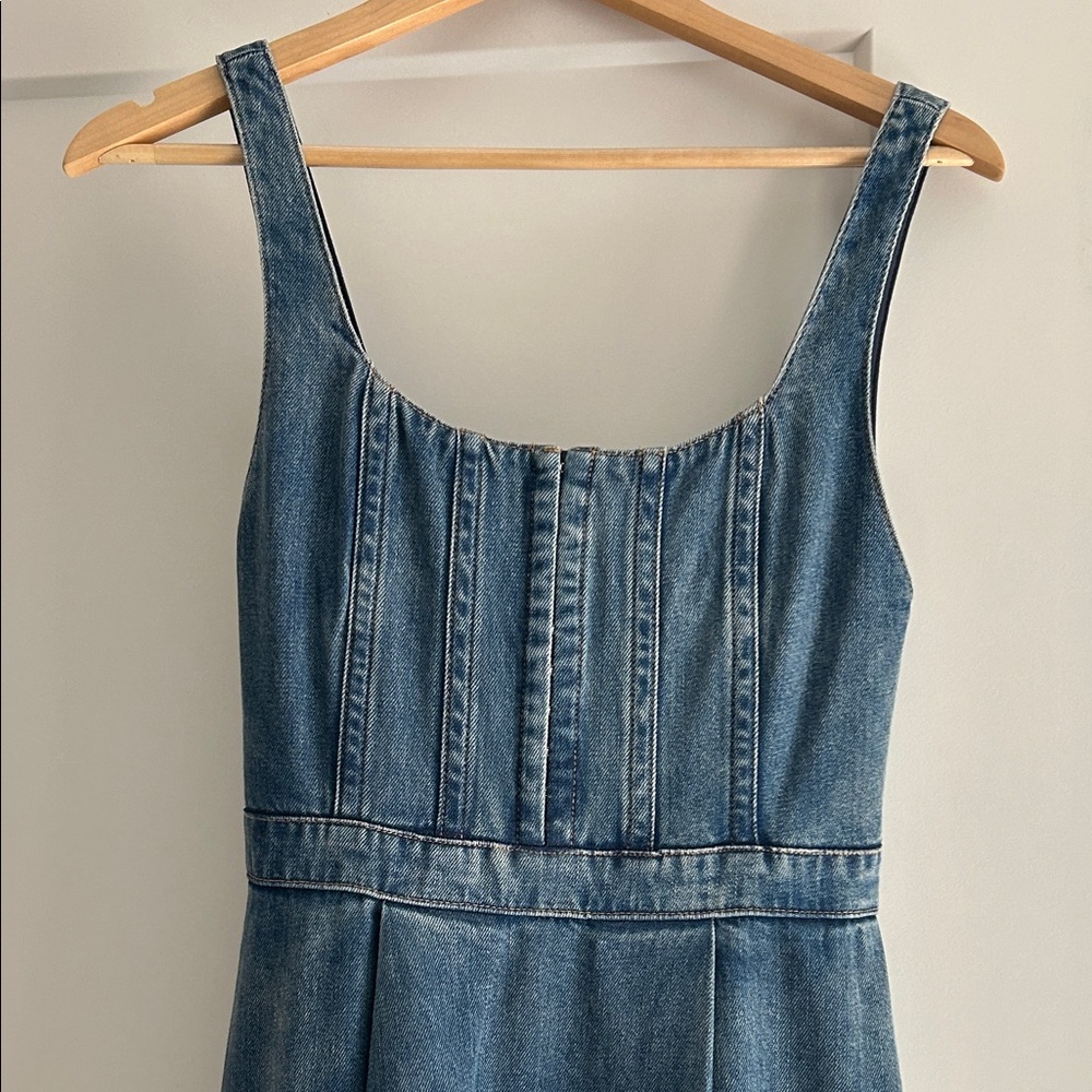 Alice + Olivia liana vintage vlue long dress - Picture 7 of 10